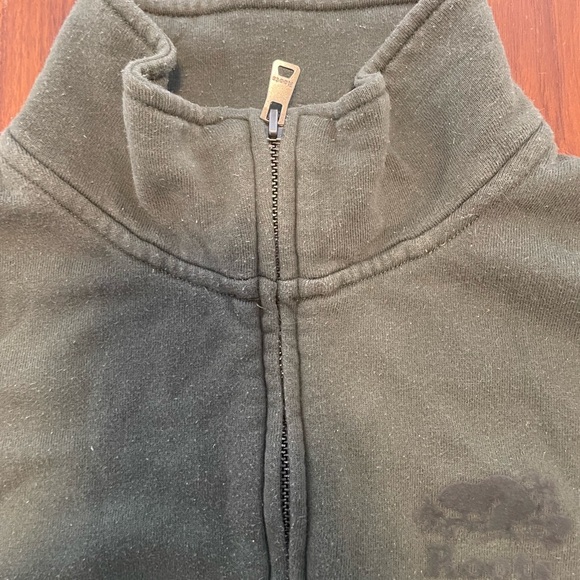 Roots 3 quarter zip cropped sweatshirt - Picture 3 of 8